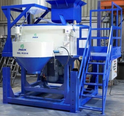 Refractory Pan Mixer E Series Refractory Mixer Manufacturers In Ahmedabad