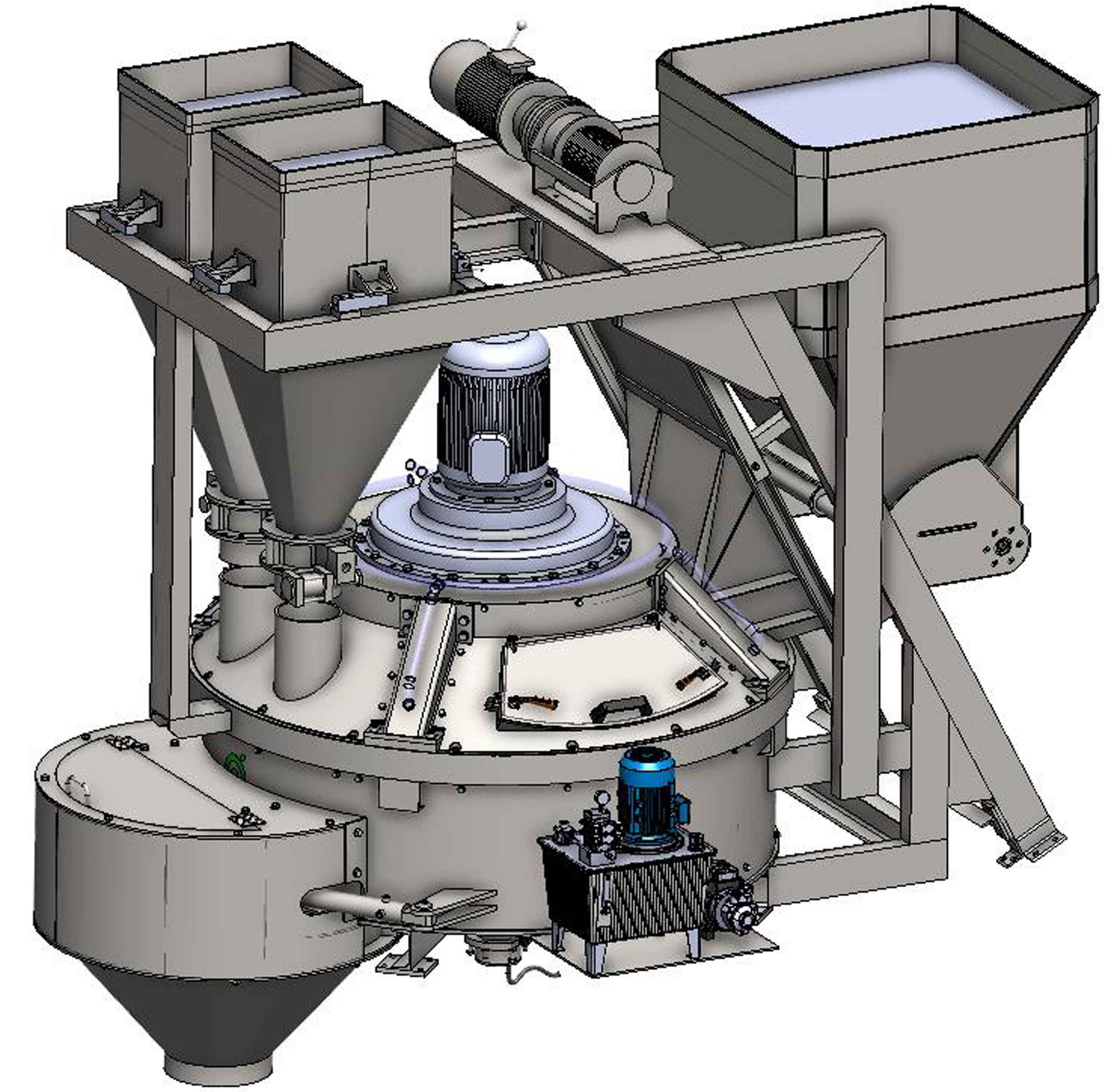 Refractory Planetary Mixer